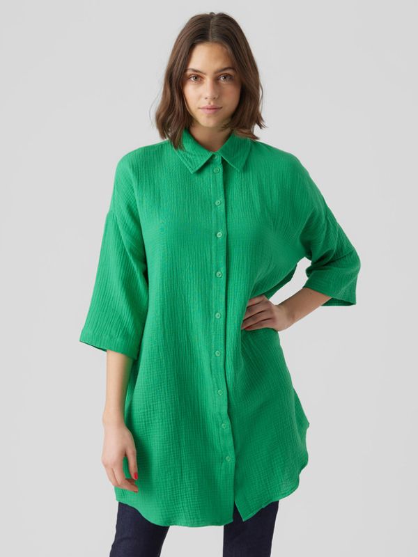 Vero Moda Vero Moda Natali Koszula Zielony