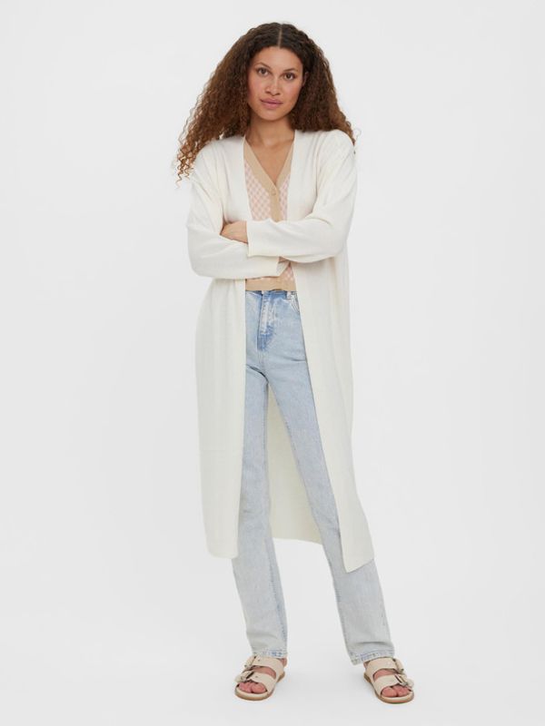 Vero Moda Vero Moda Uzuri Cardigan Biały