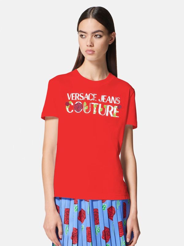Versace Jeans Couture Versace Jeans Couture Koszulka Czerwony