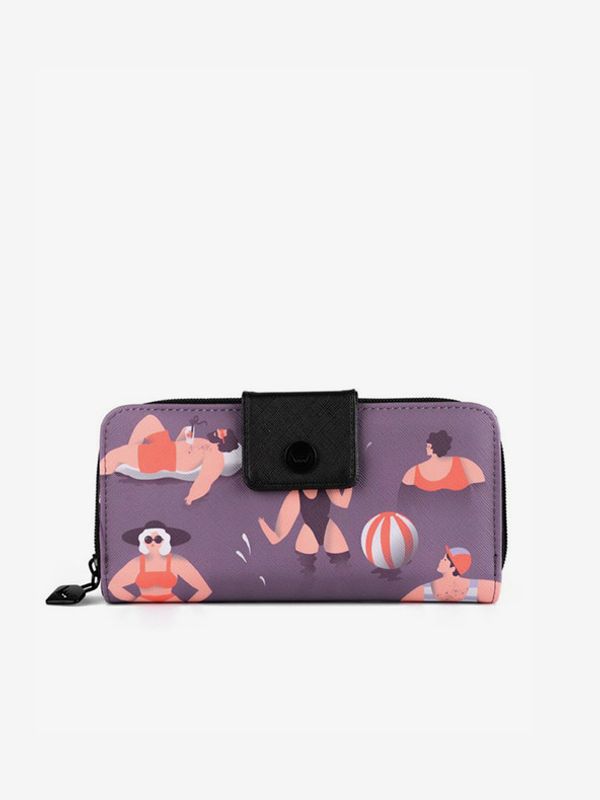Vuch Vuch Swimmers Wallet Portfel Fioletowy