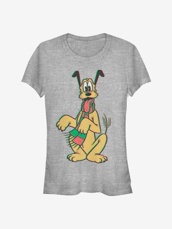 ZOOT.Fan ZOOT.Fan Disney Pluto - Mickey Mouse Koszulka Szary