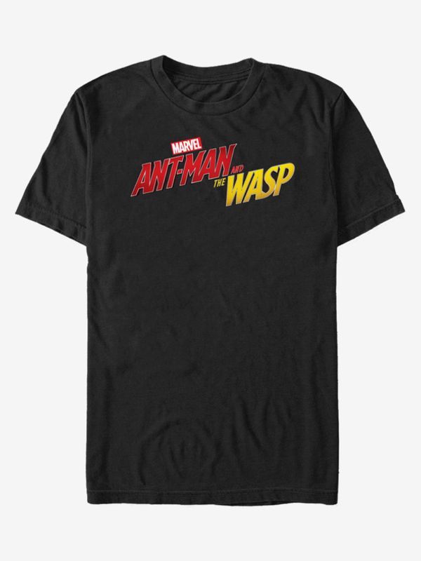 ZOOT.Fan ZOOT.Fan Marvel Ant-Man and The Wasp Logo Koszulka Czarny