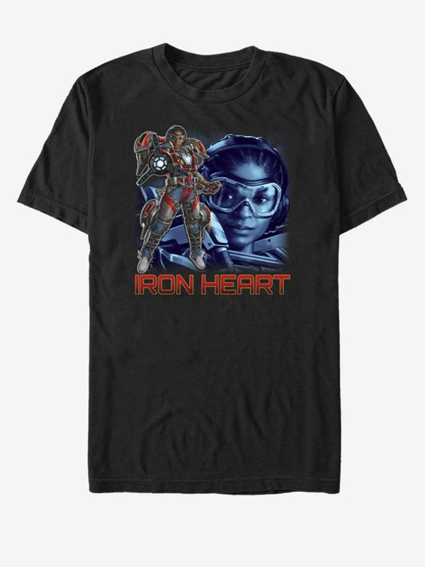 ZOOT.Fan ZOOT.Fan Marvel Iron Heart Black Panther: Wakanda nechť žije Koszulka Czarny