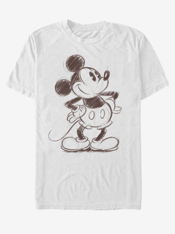 ZOOT.Fan ZOOT.Fan Mickey Mouse Disney Koszulka Biały