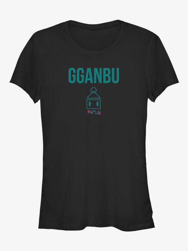 ZOOT.Fan ZOOT.Fan Netflix Gganbu Squid Game Koszulka Czarny