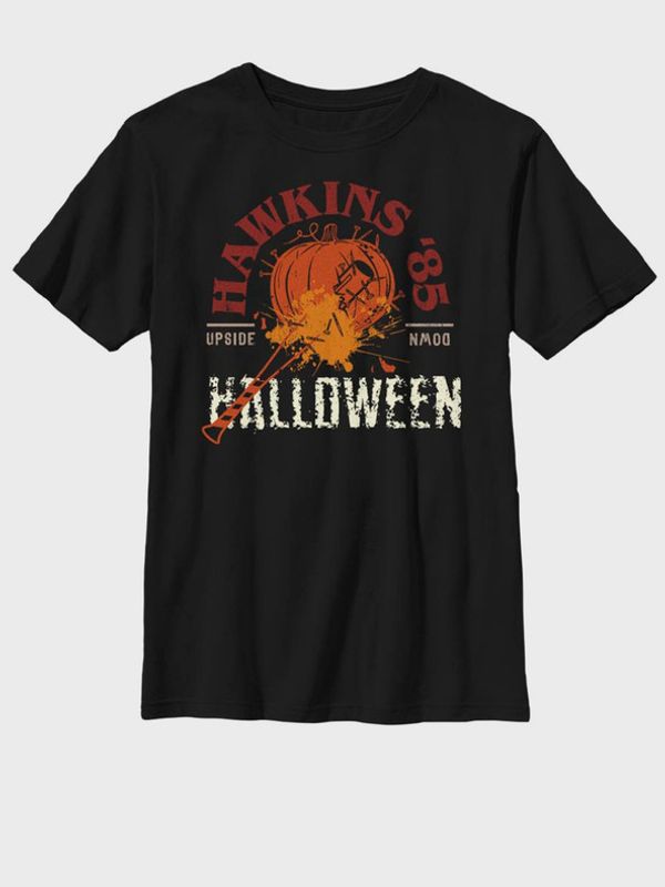 ZOOT.Fan ZOOT.Fan Netflix Halloween '85 Koszulka dziecięce Czarny