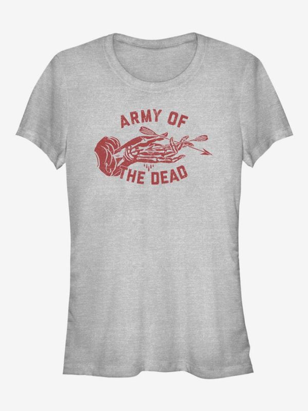 ZOOT.Fan ZOOT.Fan Netflix Logo Armáda mrtvých Koszulka Szary
