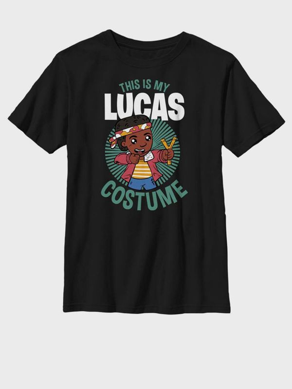 ZOOT.Fan ZOOT.Fan Netflix Lucas Costume Koszulka dziecięce Czarny