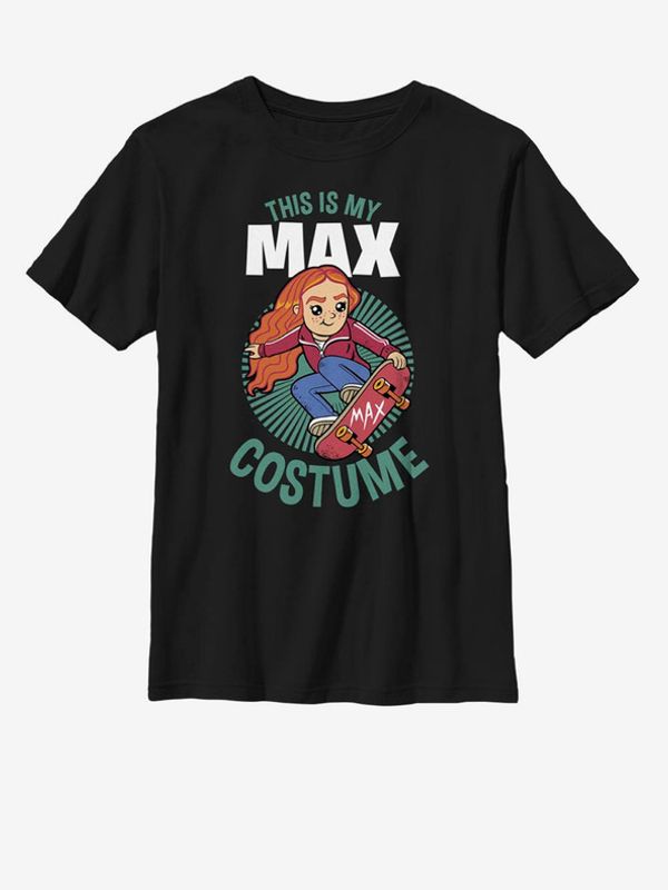 ZOOT.Fan ZOOT.Fan Netflix Max Costume Koszulka dziecięce Czarny