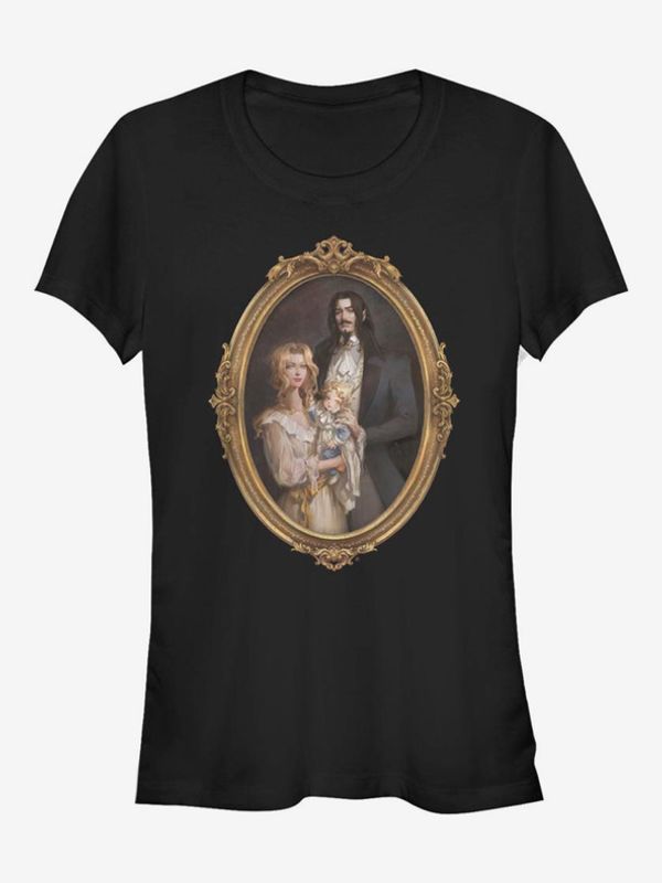 ZOOT.Fan ZOOT.Fan Netflix Rodinný portrét Castlevania Koszulka Czarny