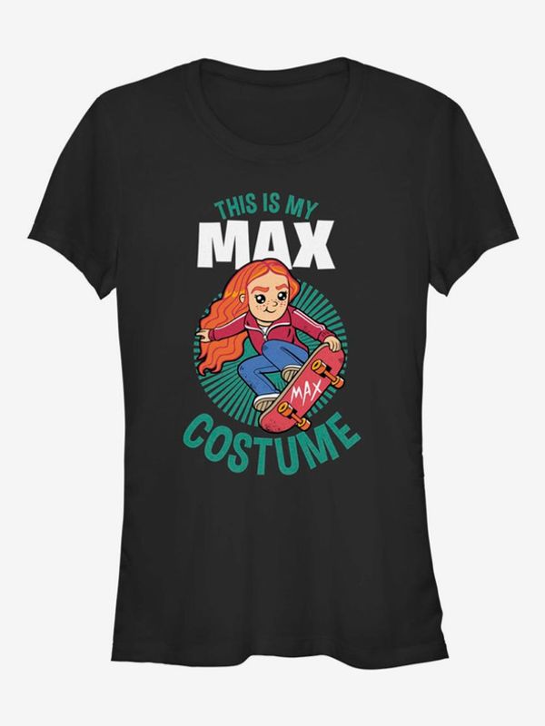 ZOOT.Fan ZOOT.Fan Netflix This Is My Max Costume Stranger Things Koszulka Czarny