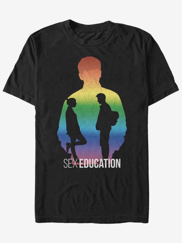 ZOOT.Fan ZOOT.Fan Otis a Maeve Sex Education Netflix Koszulka Czarny