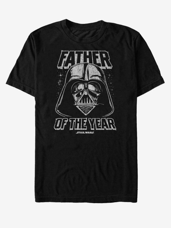 ZOOT.Fan ZOOT.Fan Star Wars Darth Vader Father Of The Year Koszulka Czarny