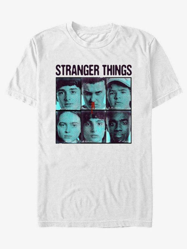 ZOOT.Fan ZOOT.Fan Stranger Things Netflix Koszulka Biały