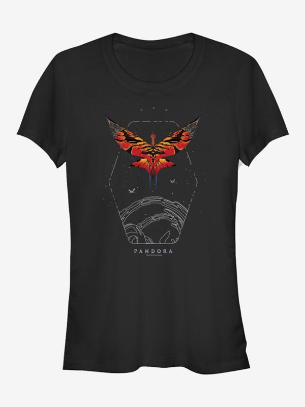 ZOOT.Fan ZOOT.Fan Twentieth Century Fox Leonopteryx Biolum Avatar 1 Koszulka Czarny