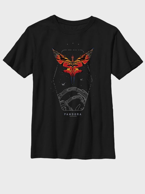 ZOOT.Fan ZOOT.Fan Twentieth Century Fox Leonopteryx Biolum Badge Koszulka dziecięce Czarny