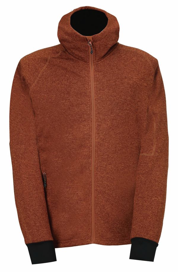 2117 2117 - NYBO - Men's Flatfleece Hoodie/Sweater, Brown (Cinnamon)