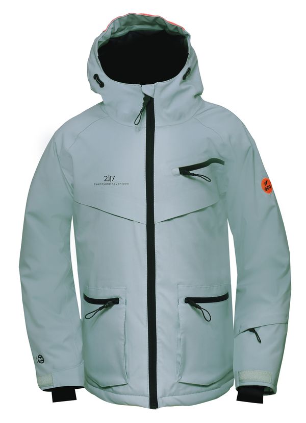 2117 ISFALL - ECO kids 2L ski jacket, mint