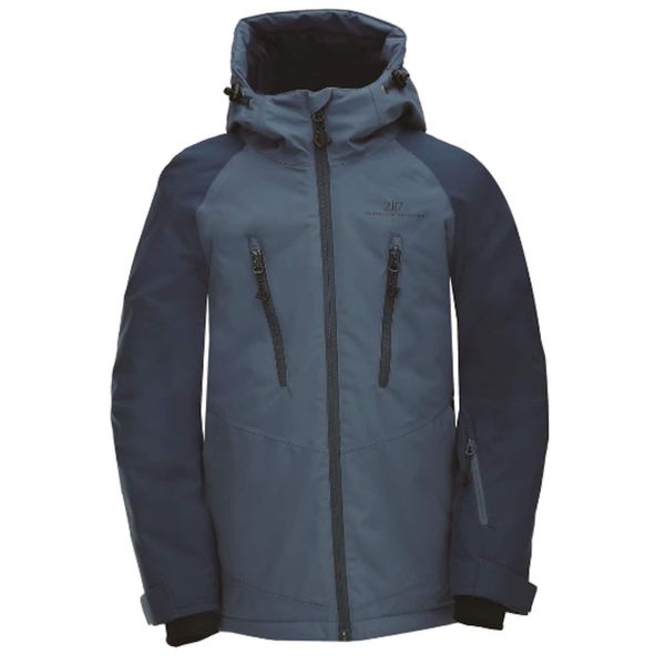 2117 LAMMHULT - ECO children's insulated ski jacket - blue