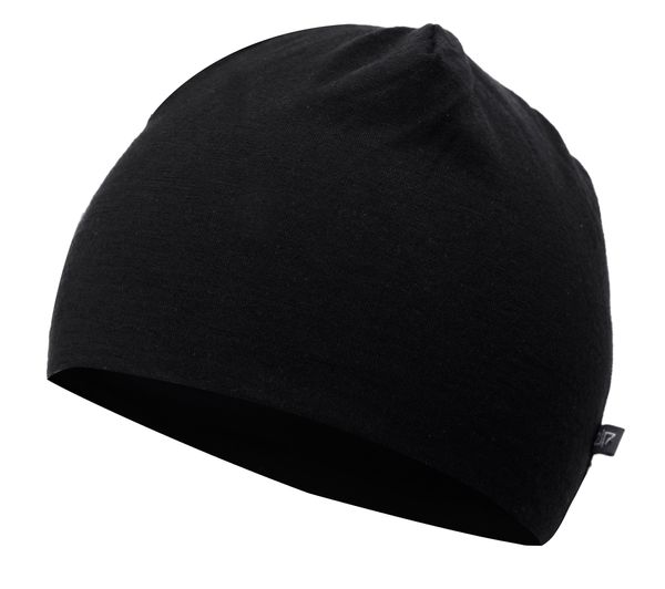 2117 MAIREBY - merino hat, Black
