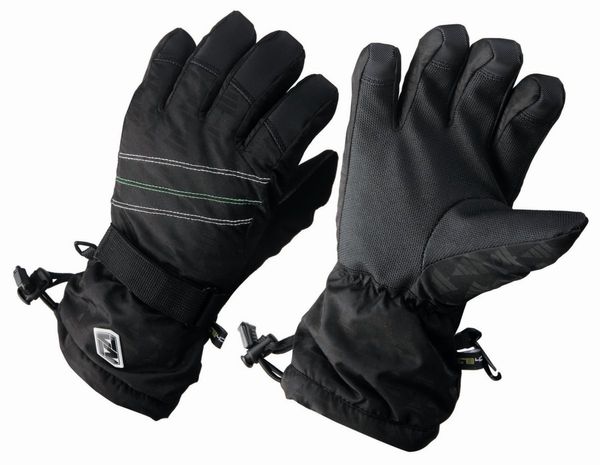 2117 MOSKOSEL - junior.ski gloves Black