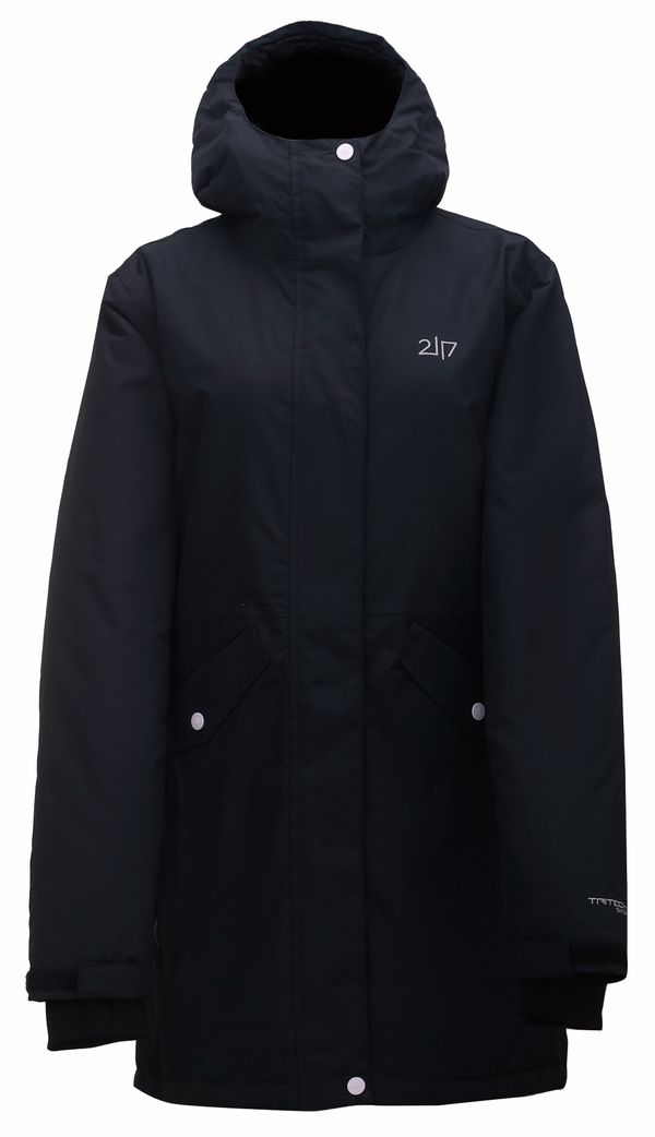2117 SOLBERGA lady's coat, black