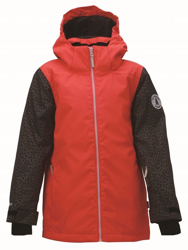 2117 TÄLLBERG -girls' winter ski jacket with a lift. hood - pink