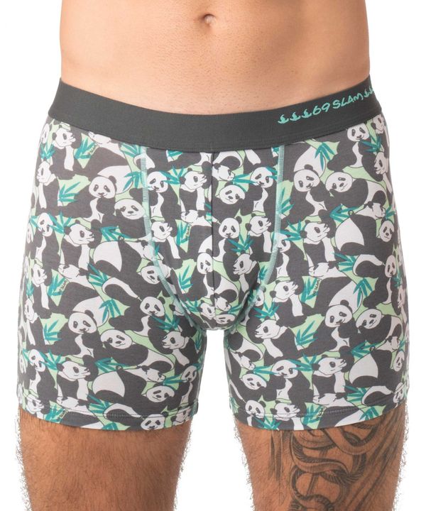 69SLAM Man boxers 69SLAM fit bamboo panda boo (MPBPBO-BB)