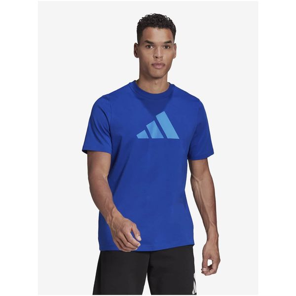 Adidas Adidas Performance Blue Men's T-Shirt - Men's