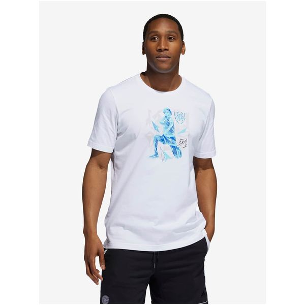 Adidas Adidas Performance White Men's T-Shirt - Men's