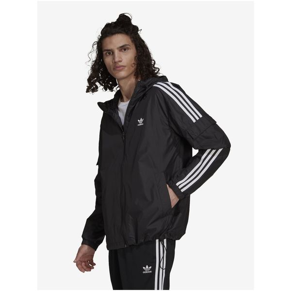 Adidas Black Men's Lightweight Jacket adidas Originals - Men's