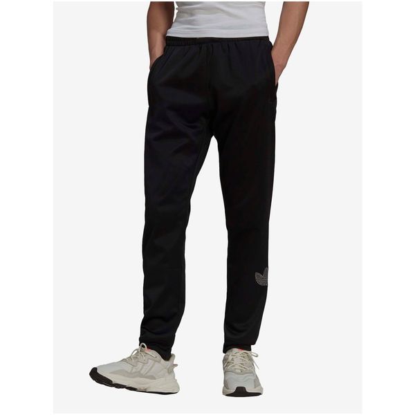 Adidas Black Men's Sweatpants adidas Originals Logo Sweatpants - Men