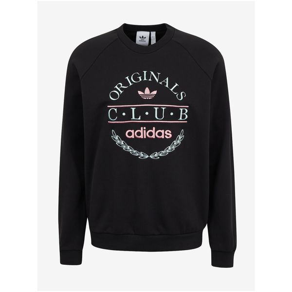 Adidas Black Men's Sweatshirt adidas Originals Club - Men's