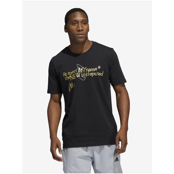 Adidas Black Men's T-Shirt adidas Performance - Men's