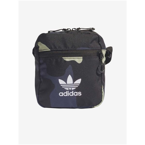 Adidas Black Patterned Shoulder Bag adidas Originals - unisex