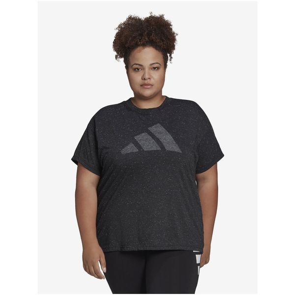 Adidas Black Women's Annealed T-Shirt adidas Performance - Women