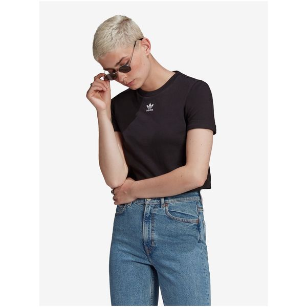 Adidas Black Women's Crop Top adidas Originals - Women