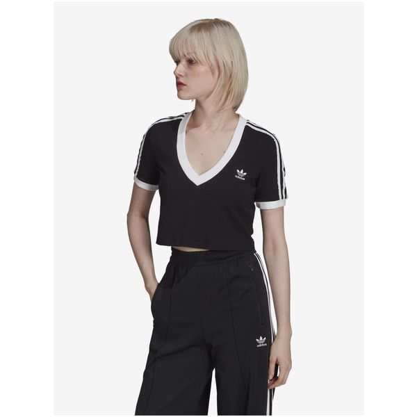 Adidas Black Women's Crop Top adidas Originals - Women