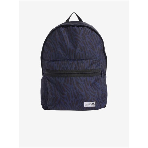 Adidas Dark Blue Patterned Backpack adidas Originals - Unisex
