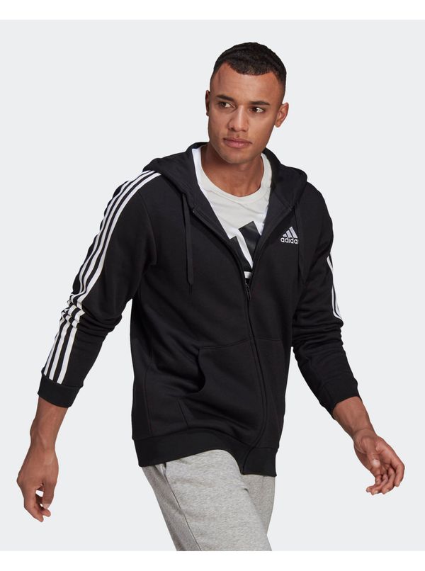 Adidas Essentials Fleece 3-Stripes Full-Zip Sweatshirt adidas Performance - Men
