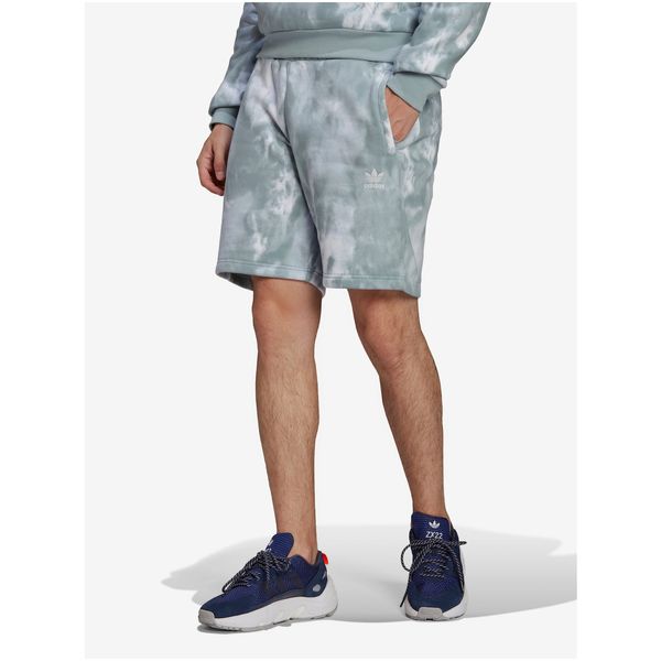 Adidas Grey Batik Tracksuit Shorts adidas Originals - Men