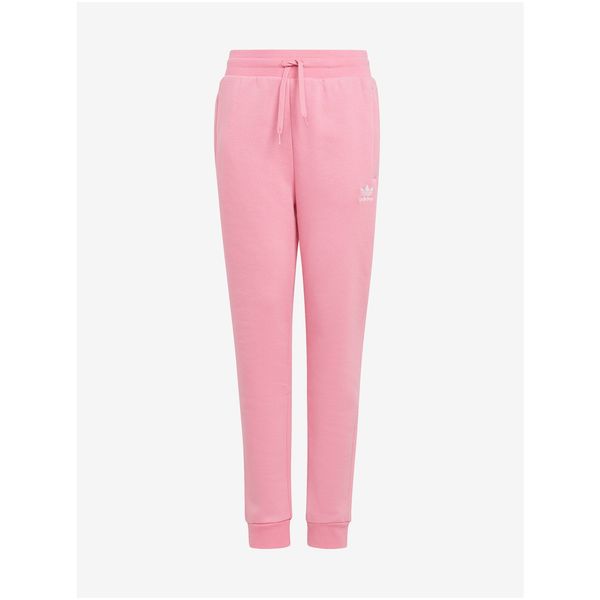 Adidas Light Pink Girls' Sweatpants adidas Originals - Unisex