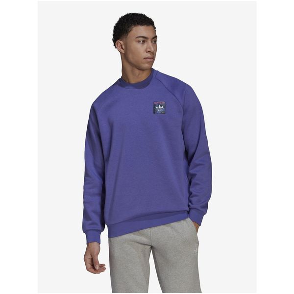 Adidas Purple Men's Sweatshirt adidas Originals - Men