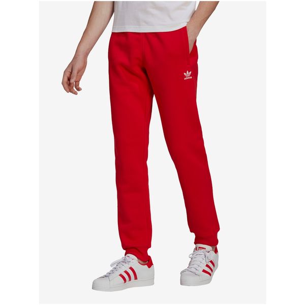 Adidas Red Adidas Originals Men's Sweatpants - Men's