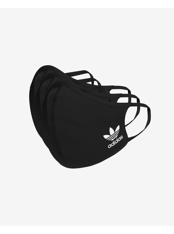 Adidas Set of three black adidas Originals masks - Women