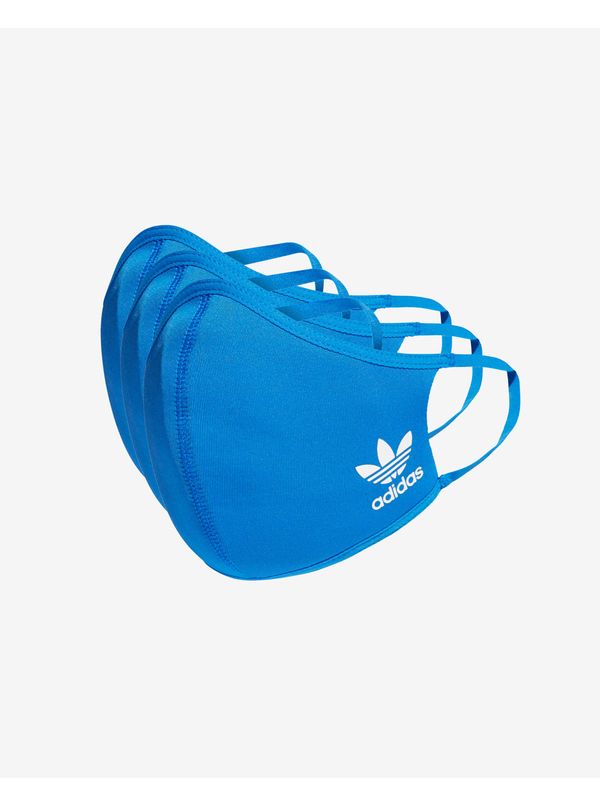 Adidas Set of Three Blue Adidas Originals Masks - Men