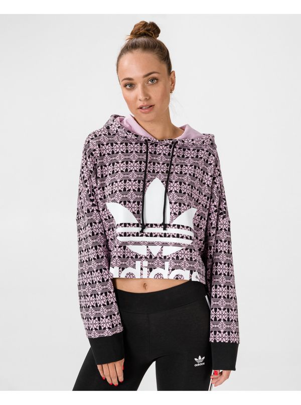 Adidas Trefoil Allover Crop top adidas Originals - Women