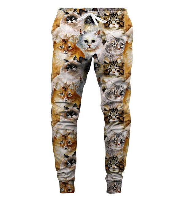 Aloha From Deer Aloha From Deer Unisex's Cat Heads Sweatpants SWPN-PC AFD026