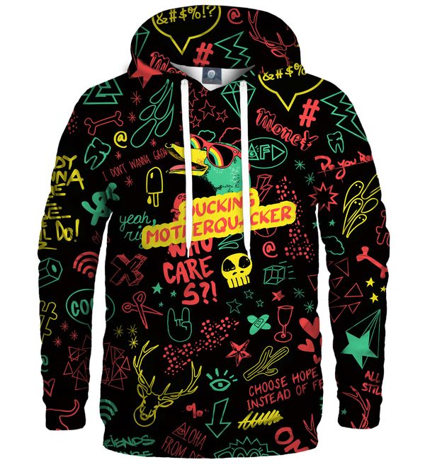 Aloha From Deer Aloha From Deer Unisex's Ducking Colors Hoodie H-K AFD997