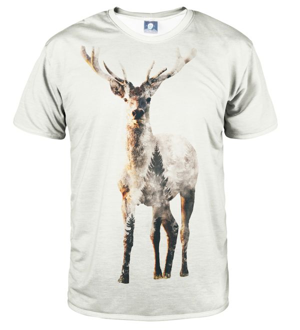 Aloha From Deer Aloha From Deer Unisex's Lonely Red Deer T-Shirt TSH AFD1052